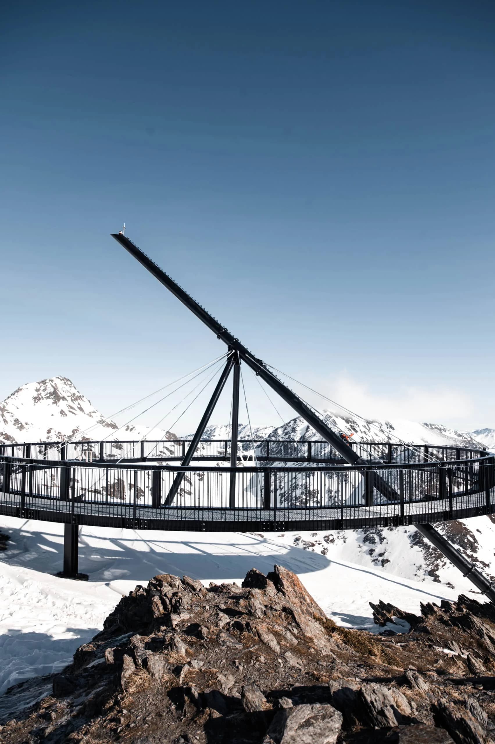 Raquetas de nieve Mirador Tristaina Ordino Arcalís Andorra