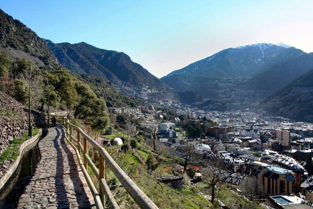 Rec del Solà mirador panorámico Andorra la Vella