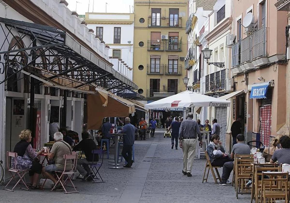 Mercado de la Feria en Sevilla
