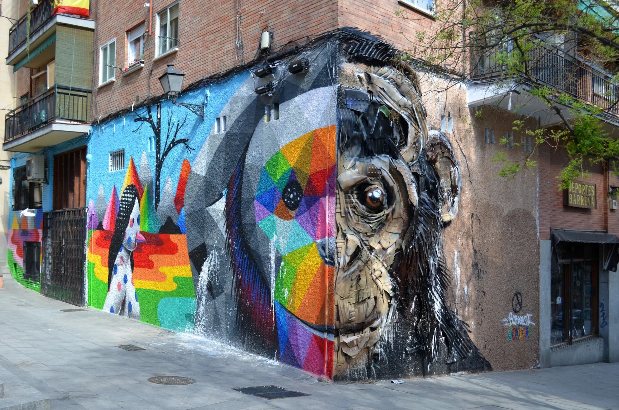 Murales y calles de Lavapies