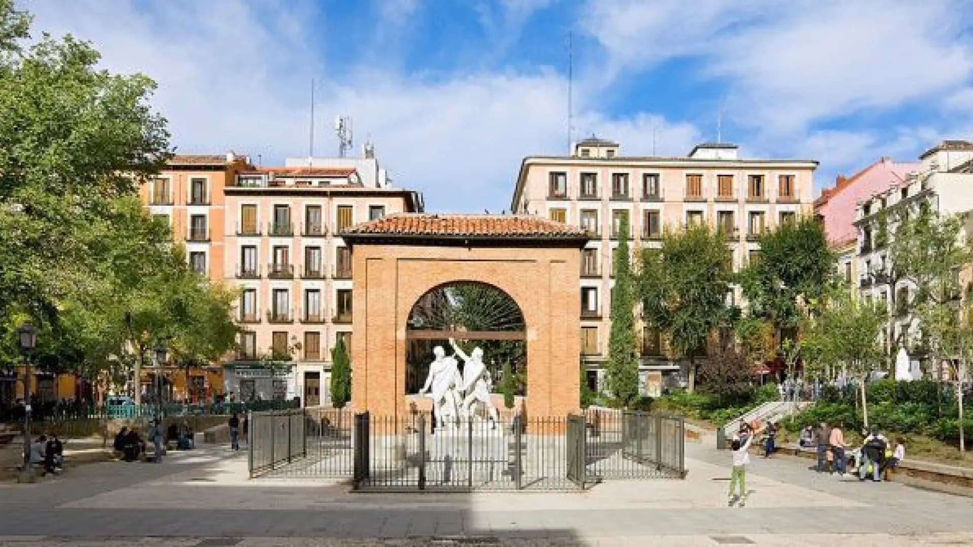 Plaza del Dos de Mayo en Malasana
