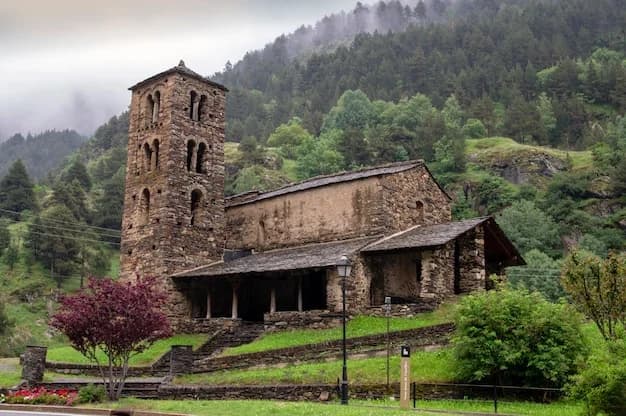 Iglesia románica Sant Joan de Caselles en Canillo
