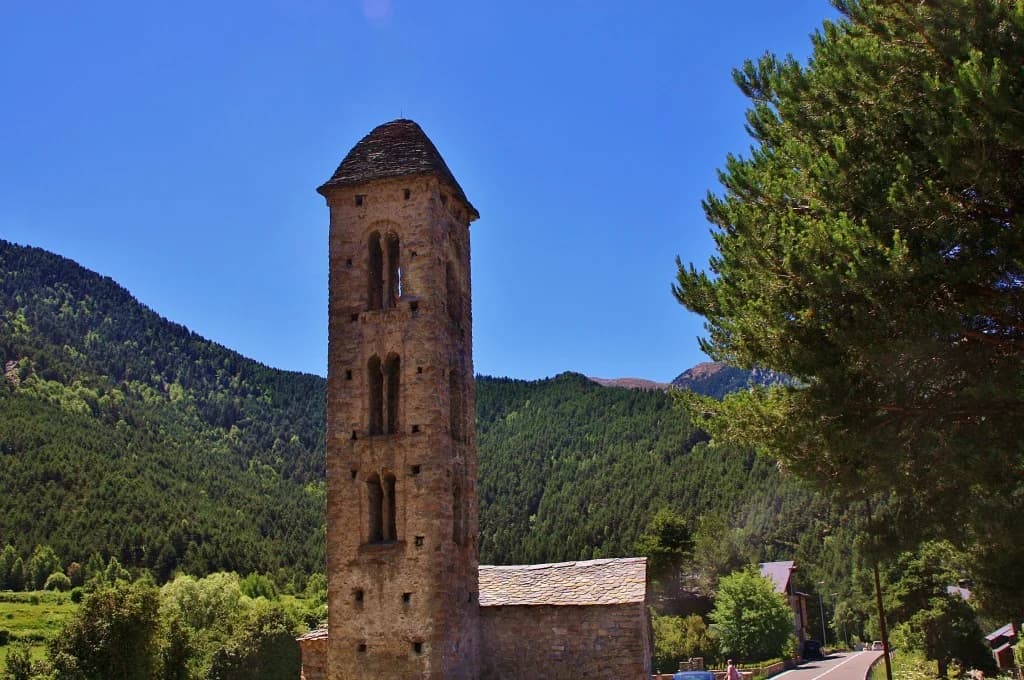 Iglesia Sant Miquel d'Engolasters en Escaldes-Engordany