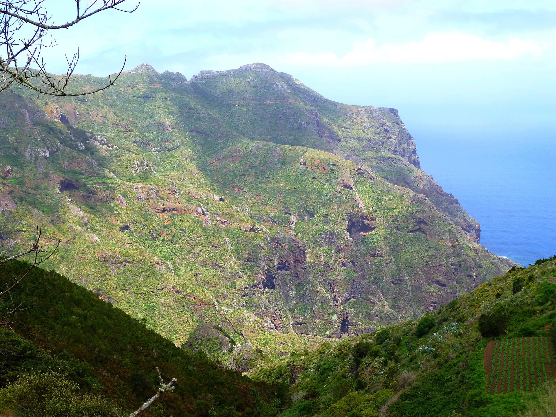 Sendero de Afur a Tamadite (Tenerife)