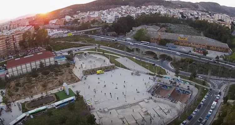 Skatepark Málaga Rubén Alcántara