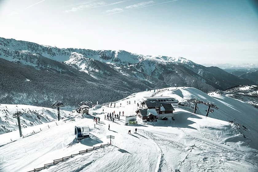 Snow Forest Solanelles pistas Encamp Andorra
