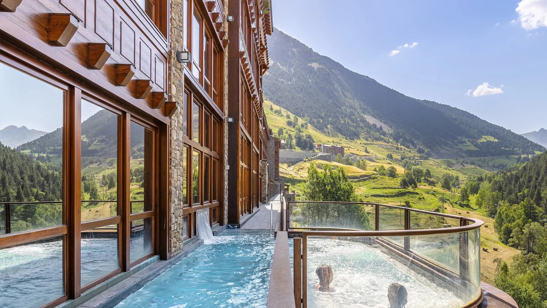 Sport Wellness Mountain Spa piscina exterior Soldeu