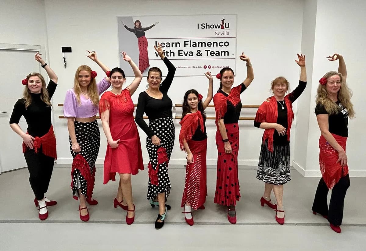 Clase de flamenco en Triana