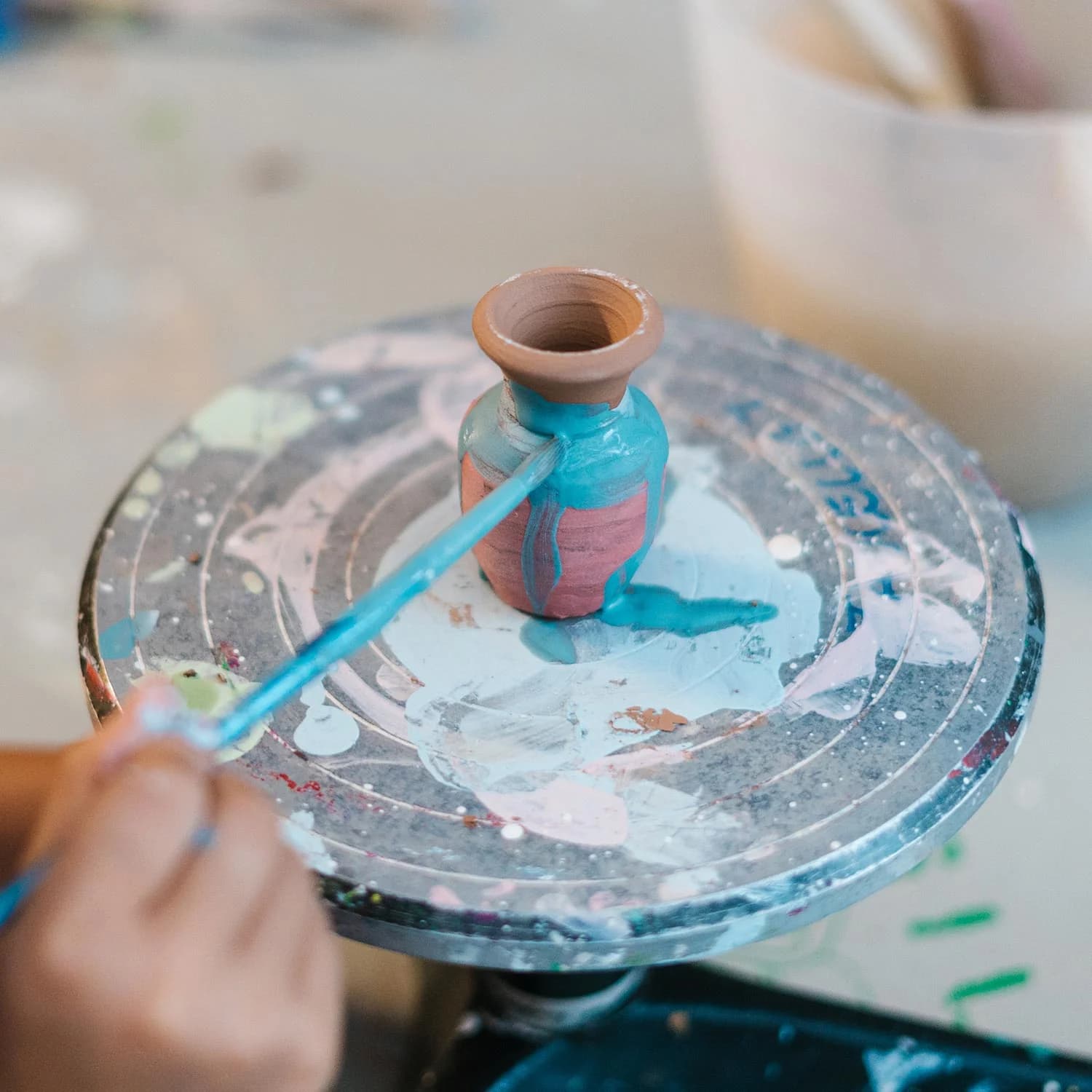 Proceso de esmaltado en Taulellet