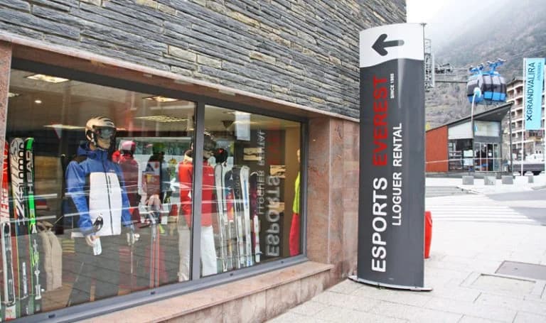Tècnic Esports tienda esquí escalada Encamp Andorra