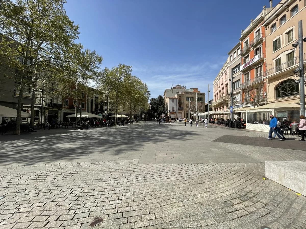 Zona residencial de Terrassa