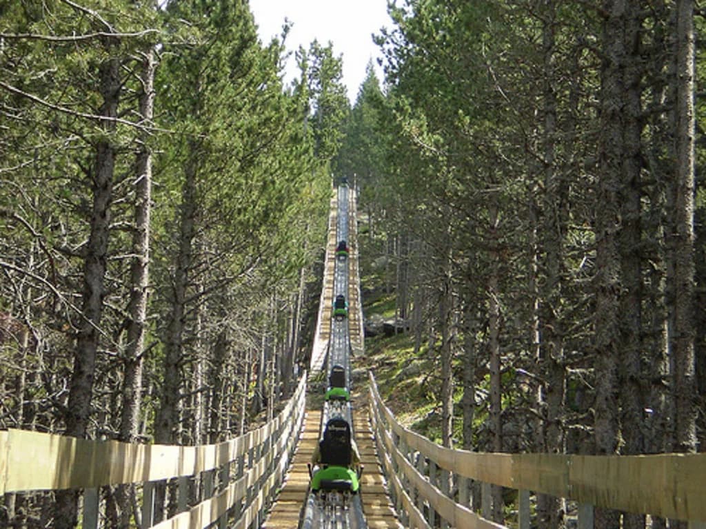 Tobotronc tobogán alpino Naturland Andorra