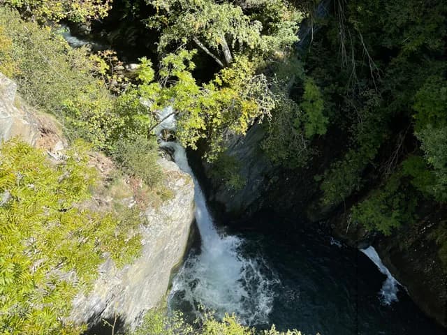 Cascada Toll Bullidor plataforma mirador Canillo Andorra