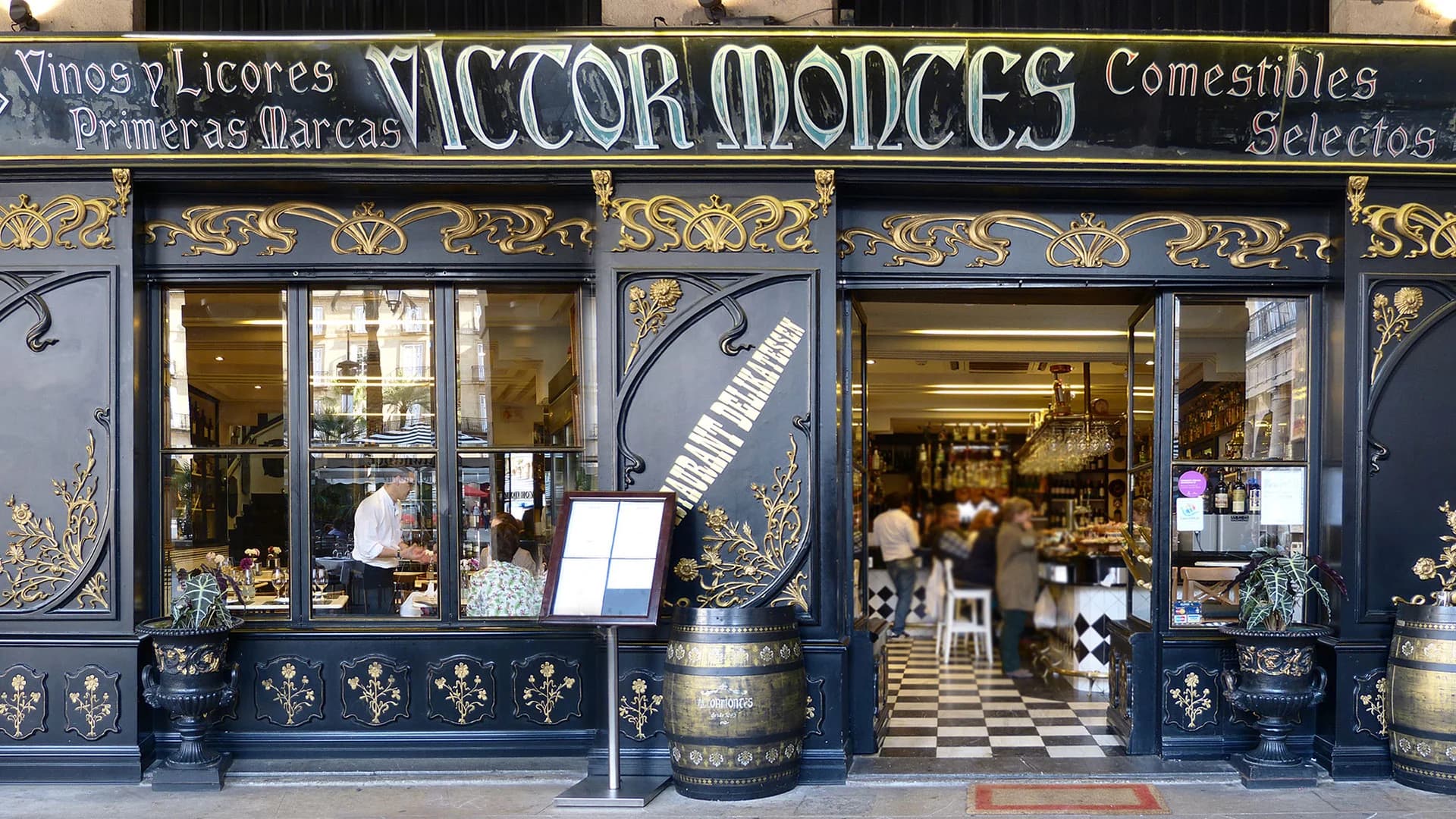 Víctor Montes restaurante pintxos Plaza Nueva Bilbao