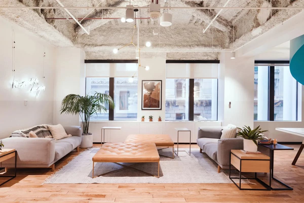 WeWork Barcelona diseño premium