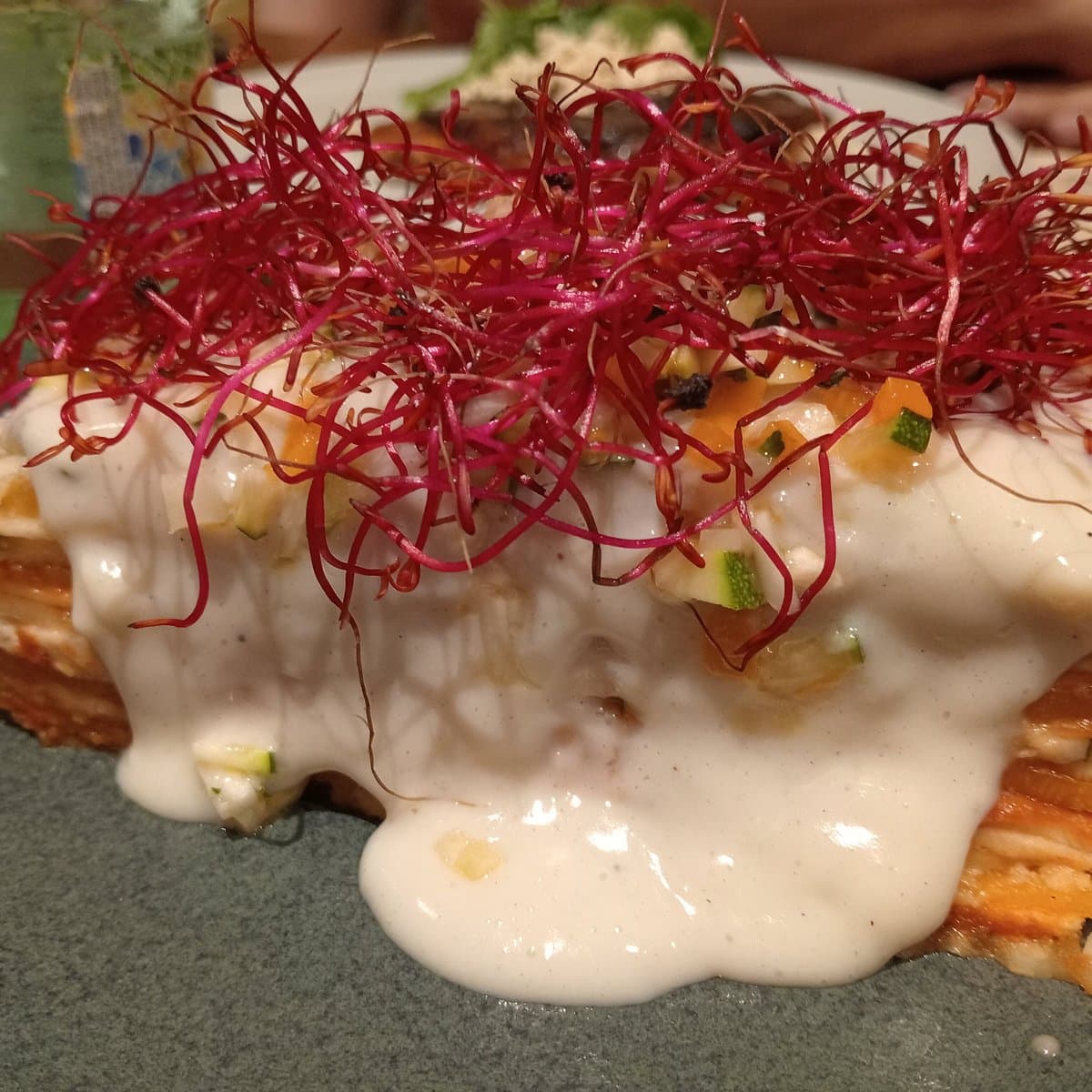 Canelones veganos en Pötstot