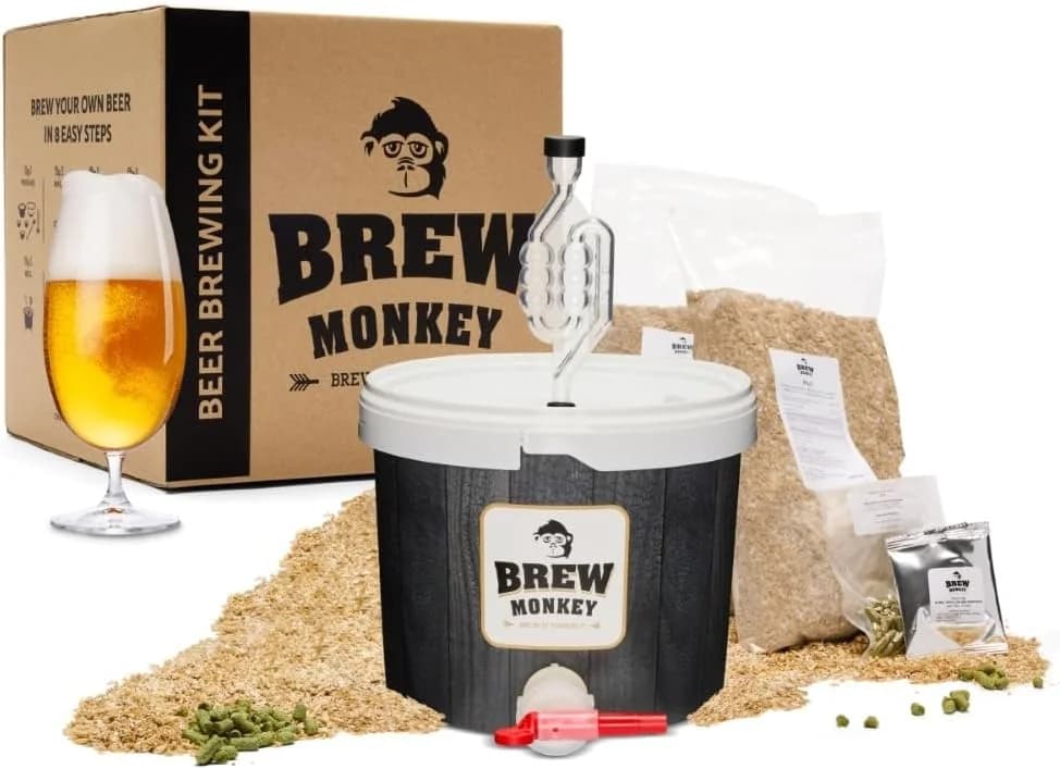 Brew Monkey Kit Básico Rubia — Kit Elaboración Cerveza 5L