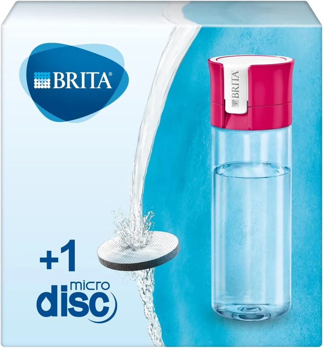 Brita Fill&Go — Botella con Filtro Integrado para Agua del Grifo