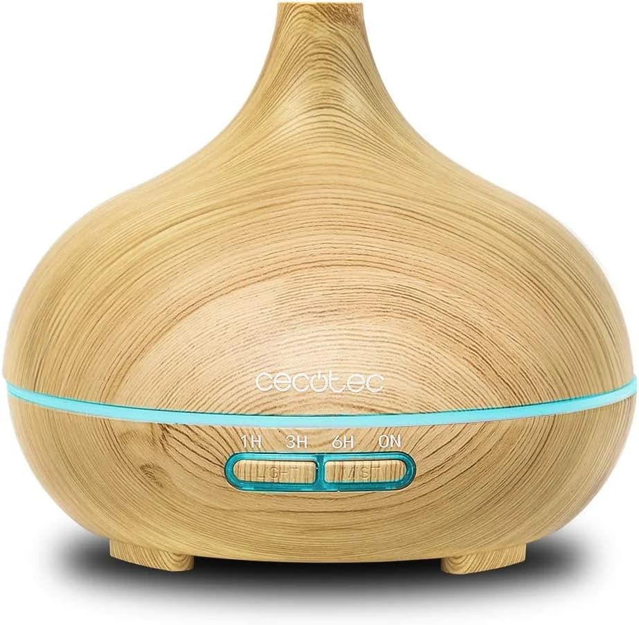 Cecotec Humidificador Ultrasónico Pure Aroma 300 Yin — Con Temporizador