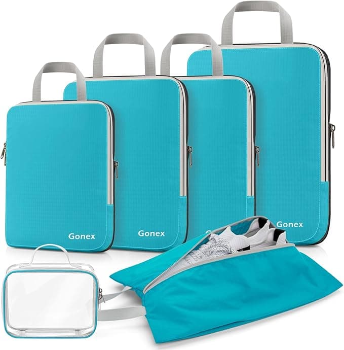 Gonex Compression Packing Cubes — Set de 6 Piezas