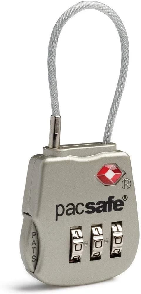 Pacsafe Prosafe — Candado Cable TSA Premium