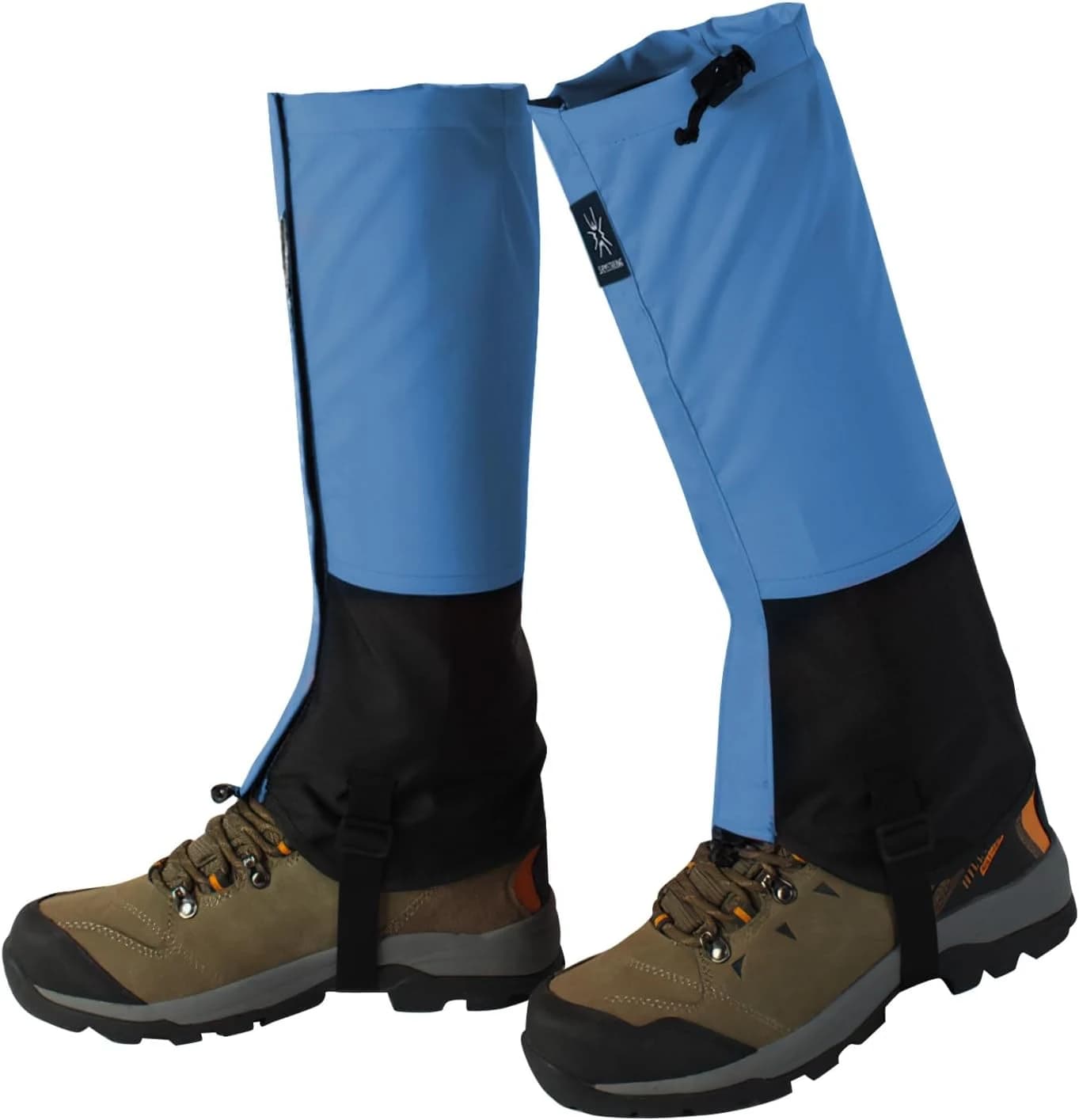 Polainas Impermeables, Exteriores Polainas Senderismo, Ajustables Polainas Senderismo, Aire Libre Gaiter Legging, Hombres Polainas Nieve para Escalar Montañas,Trabajar Jardinería