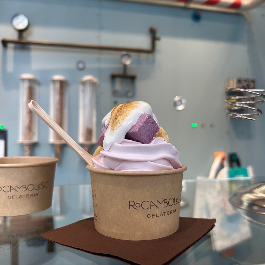 Helado creativo de Rocambolesc