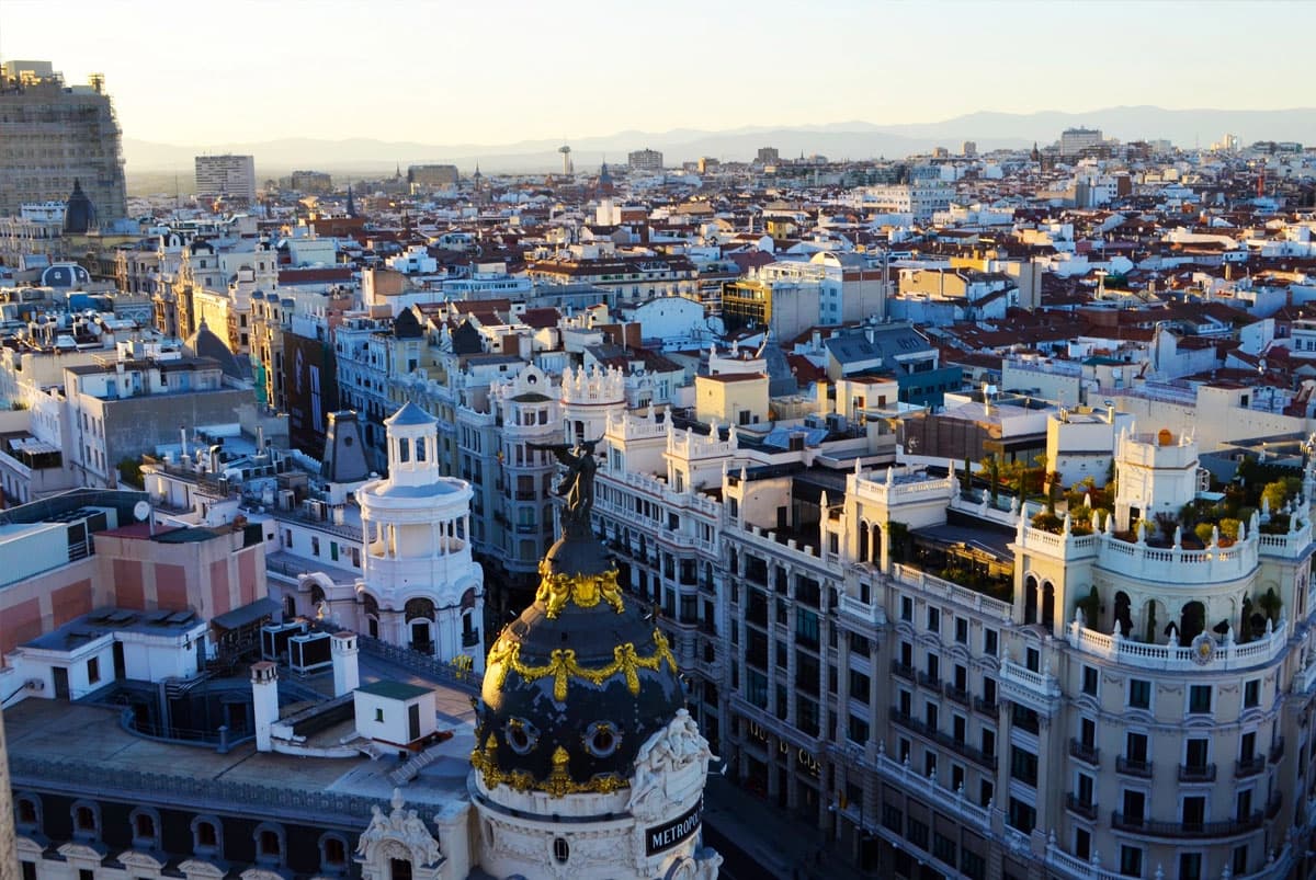 Vistas 360º desde la Azotea del Círculo de Bellas Artes