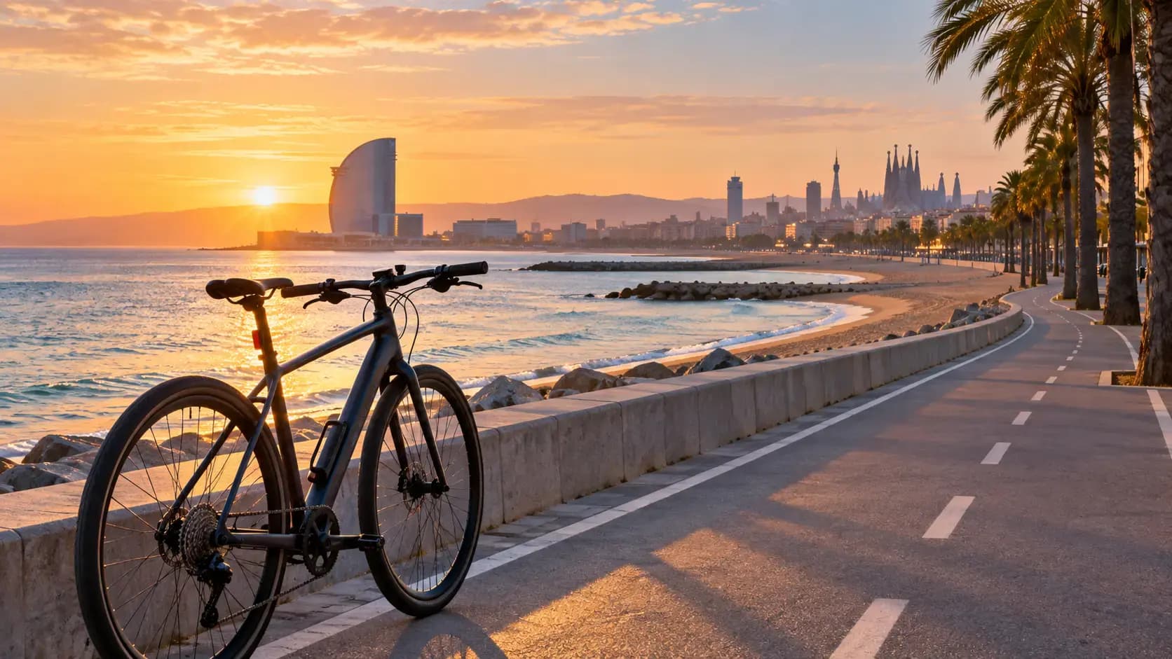 Las 5 mejores rutas para descubrir Barcelona en bici