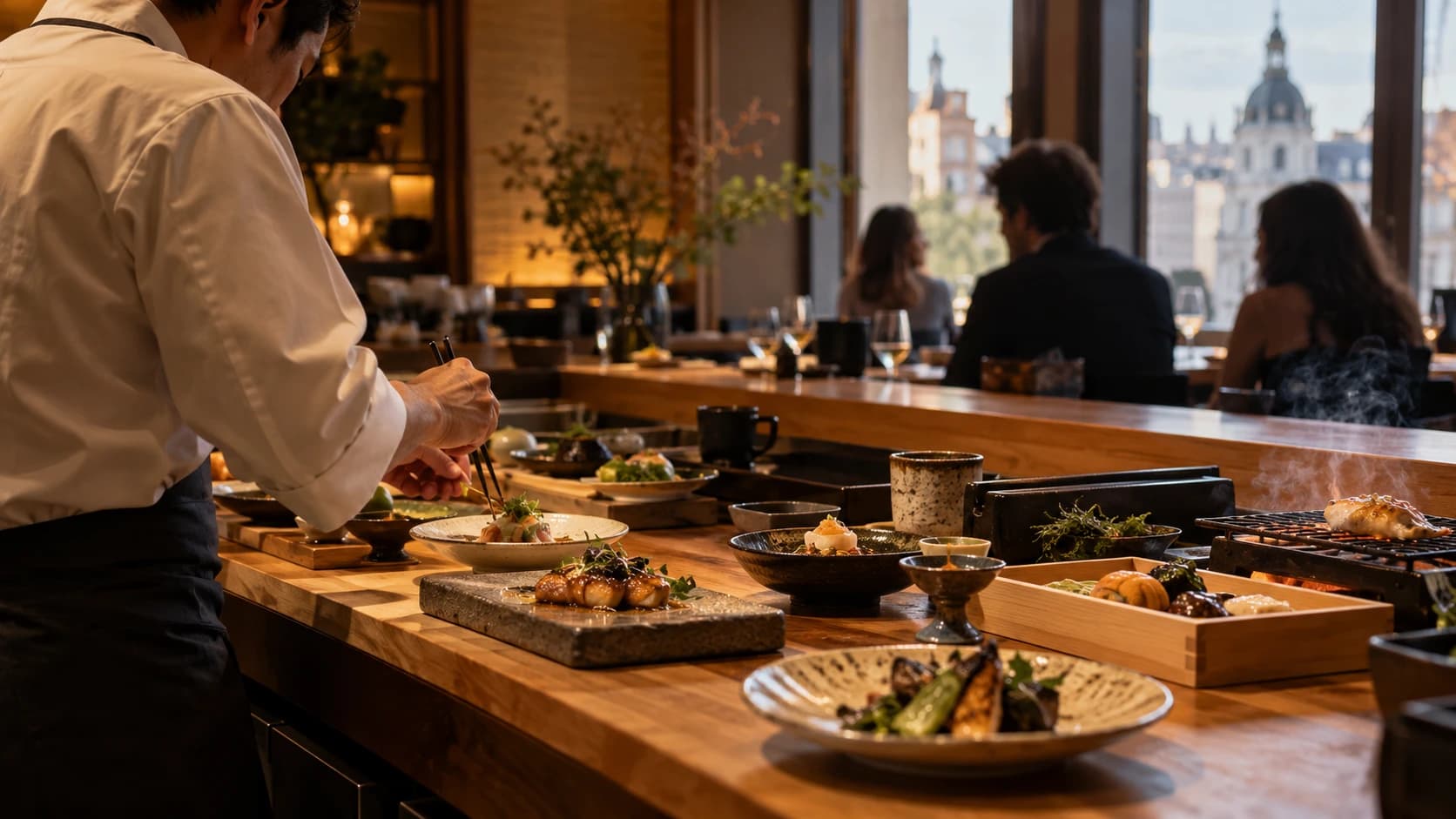 Cinco barras omakase de Madrid que van más allá del sushi