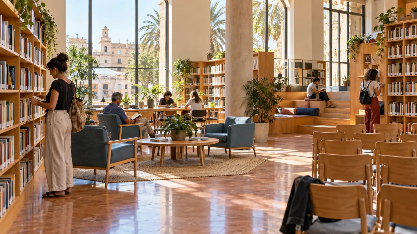 Cinco bibliotecas de barrio con programación cultural en Valencia