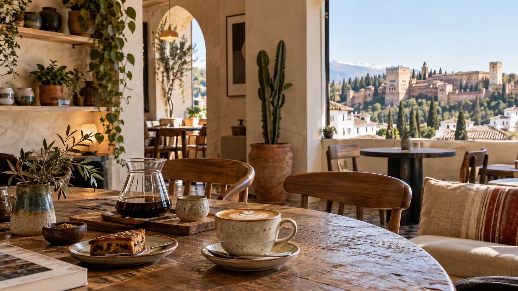 Cinco espacios de Granada donde el café de especialidad se encuentra con el diseño local
