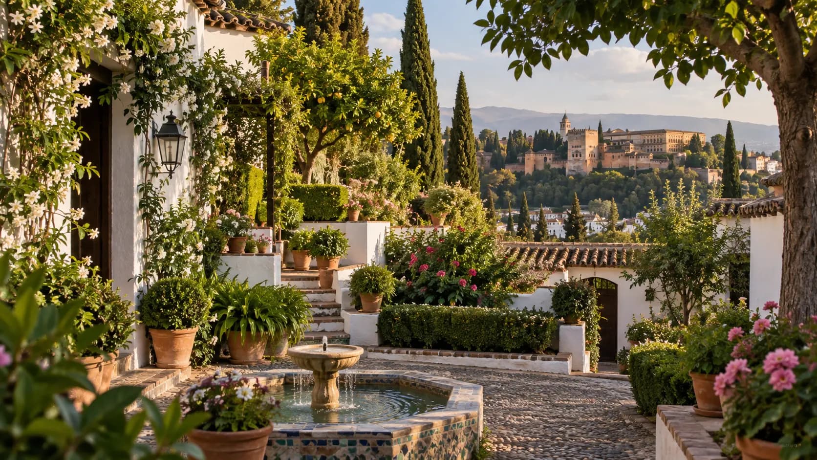 Cinco cármenes de Granada para descubrir jardines singulares