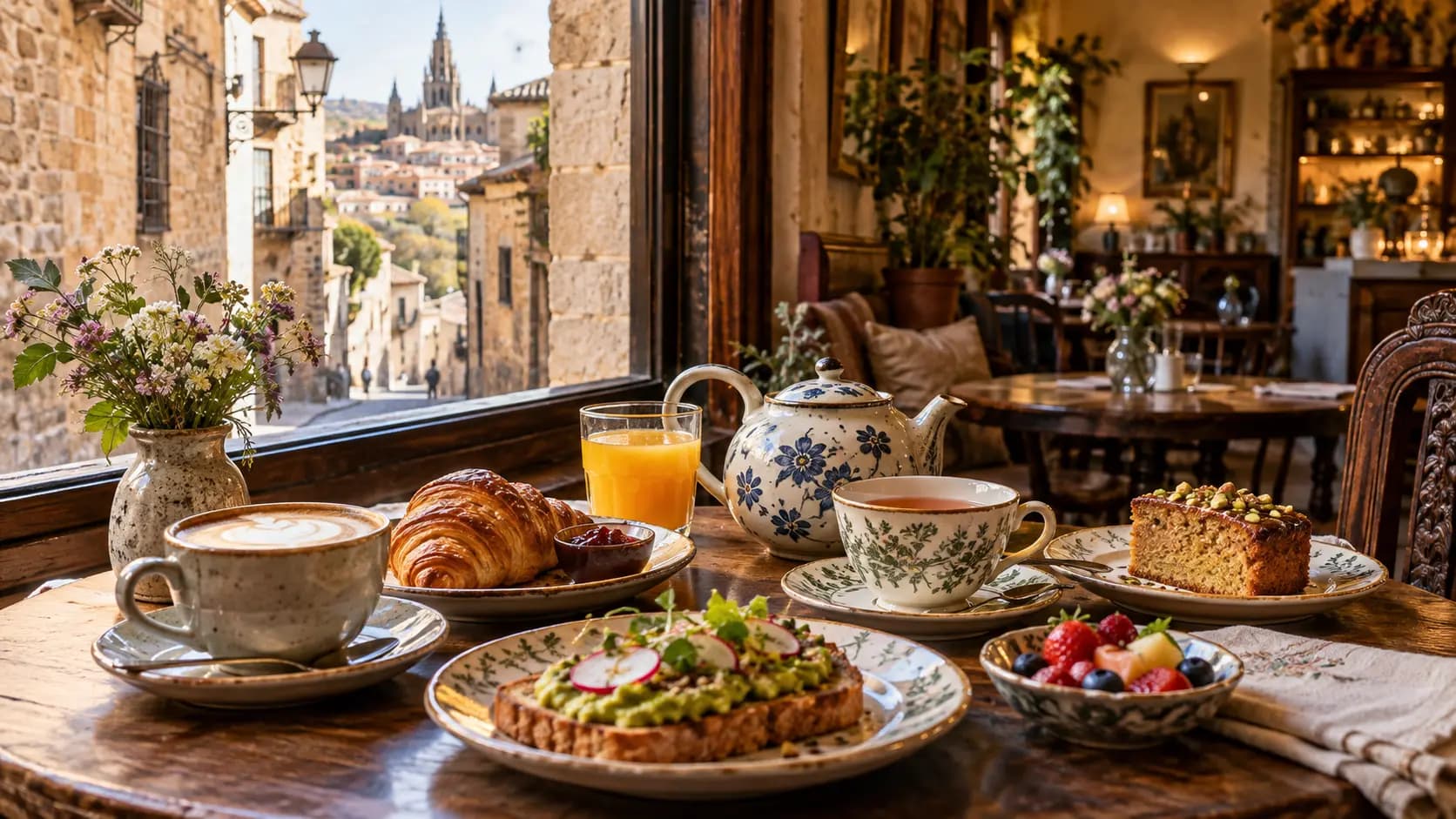 Cinco cafés y teterías de Toledo para desayunar, merendar y alargar la sobremesa