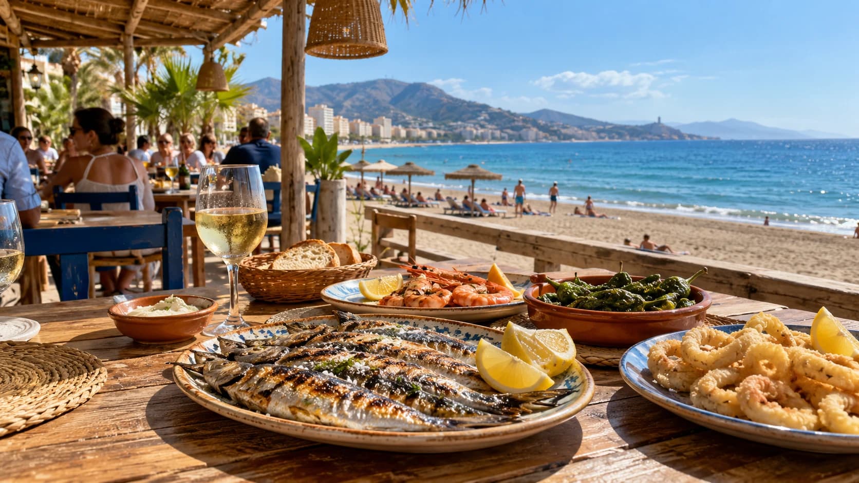 Cinco chiringuitos de Málaga para comer pescado frente al Mediterráneo