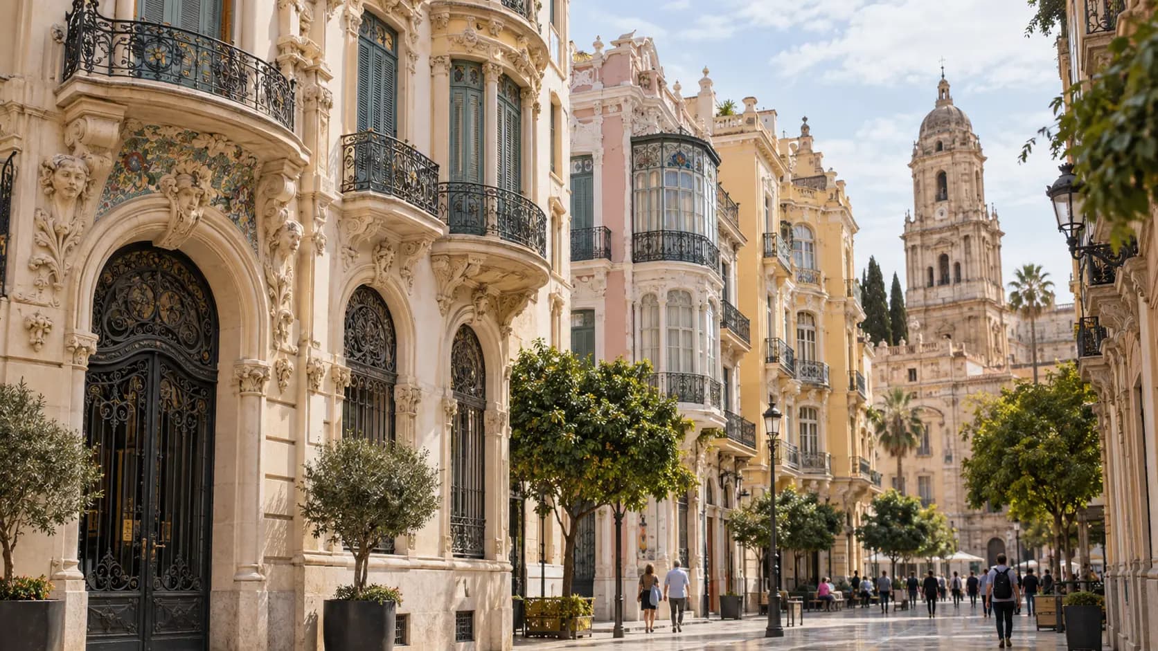 Cinco edificios modernistas de Málaga para descubrir detalles artísticos paseando por el centro