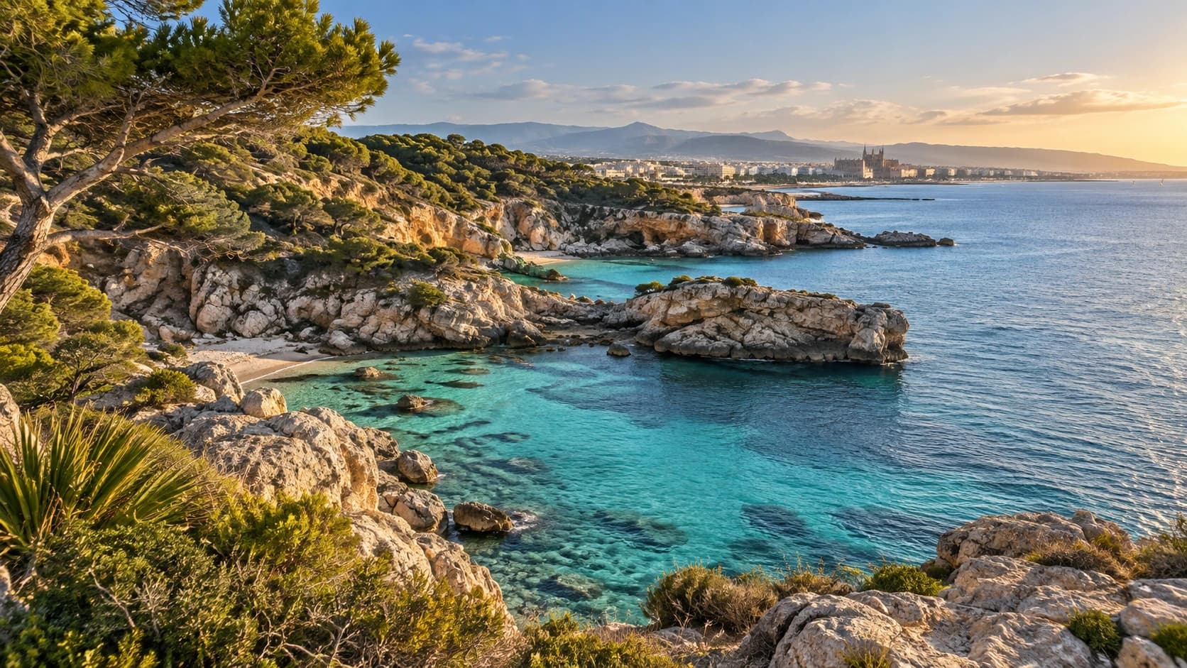 Cinco enclaves del litoral de Palma donde la ciudad deja paso a la naturaleza