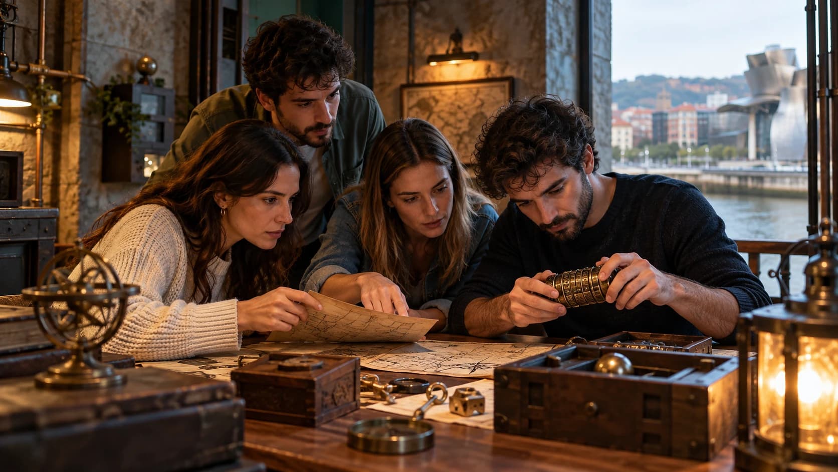 Cinco escape rooms para resolver enigmas en Bilbao