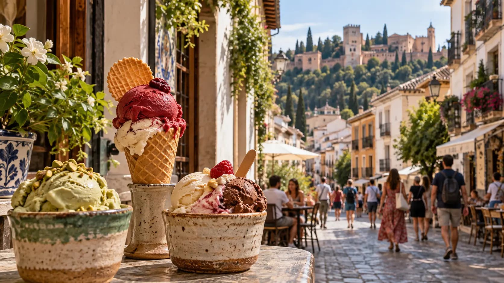 Cinco heladerías artesanas de Granada para convertir un paseo en un plan dulce