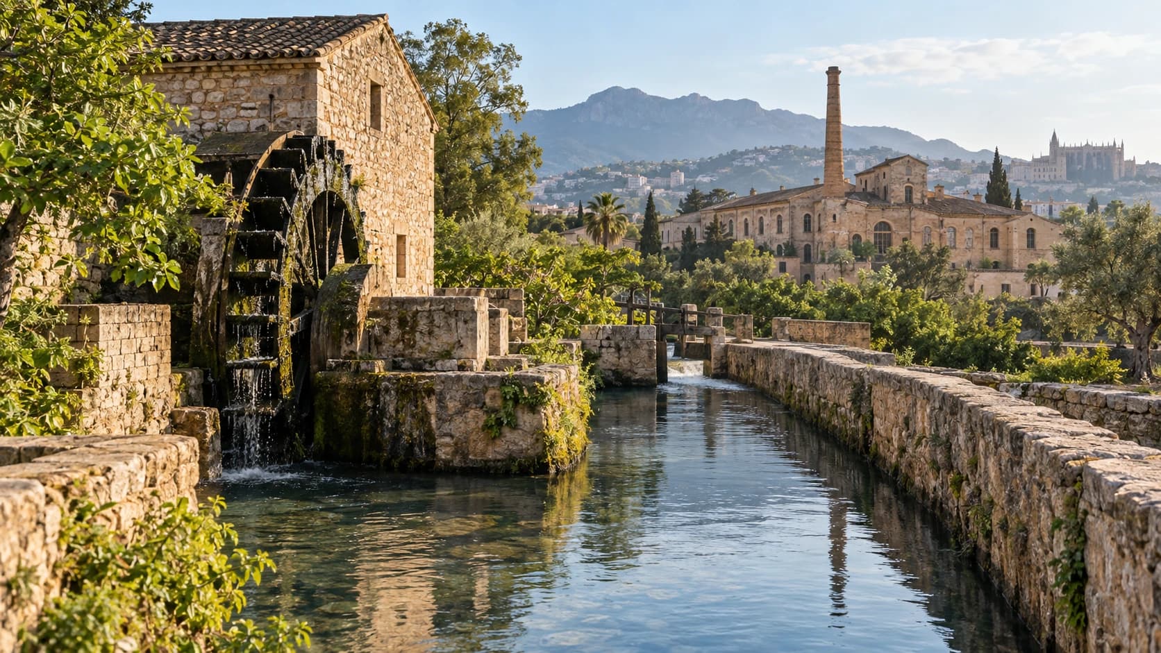 Cinco huellas del agua industrial en Palma