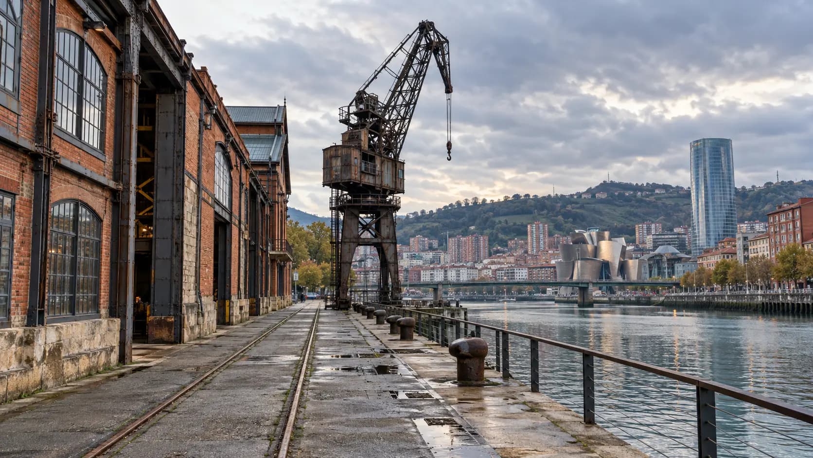 Cinco huellas del patrimonio industrial que todavía puedes recorrer en Bilbao