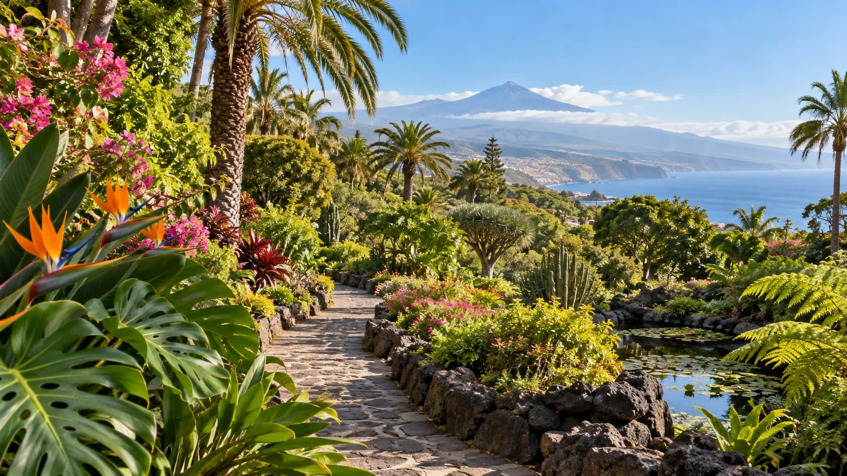 Cinco jardines botánicos y espacios verdes de Tenerife para visitar hoy