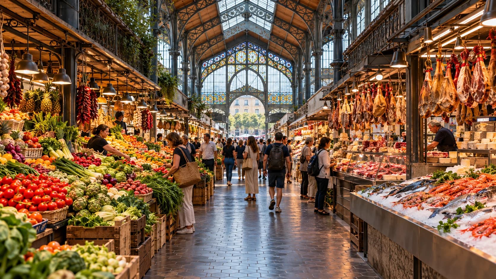 Cinco mercados históricos de Barcelona para descubrir sabores locales