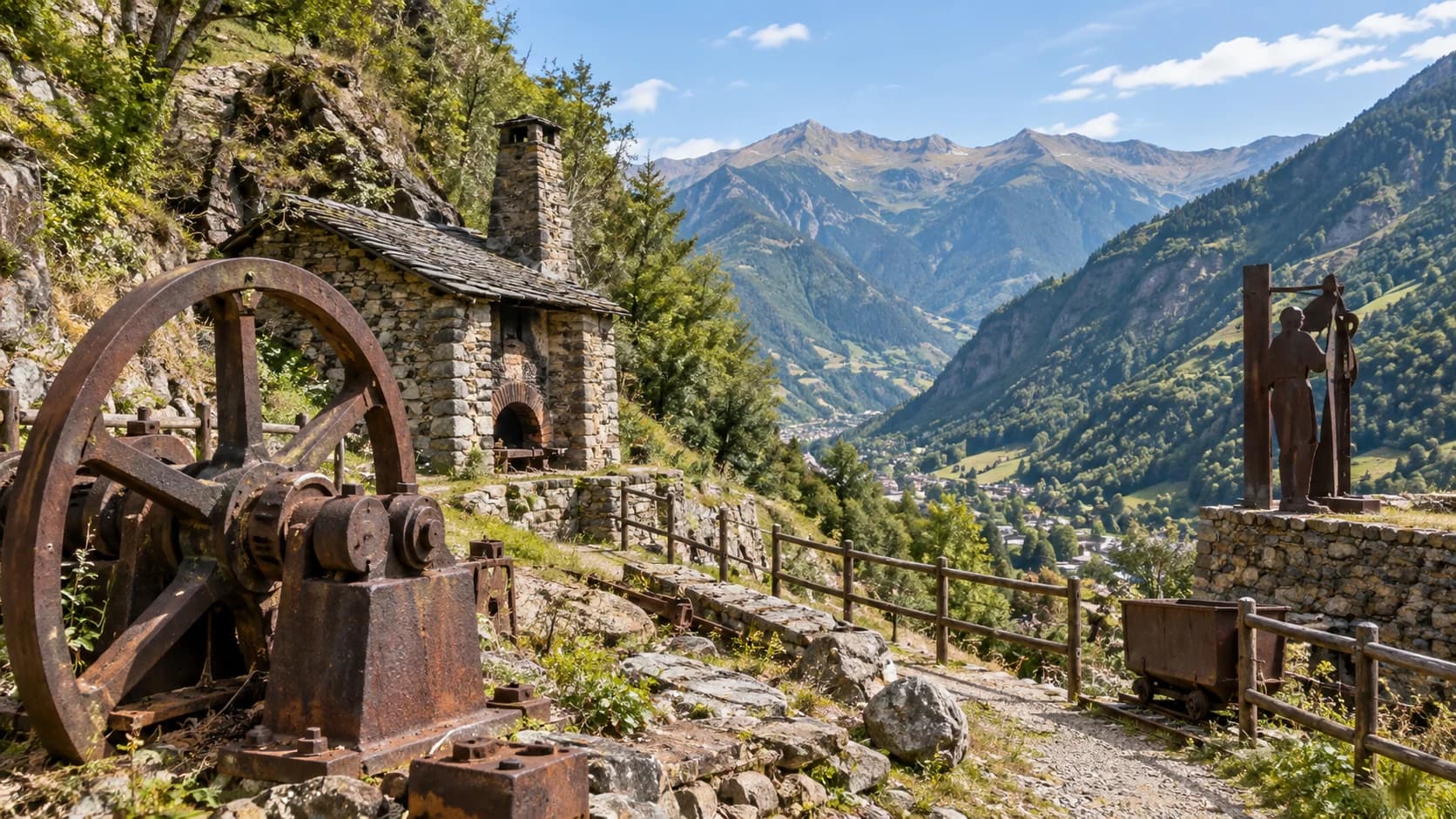 5 paradas de la Ruta del Hierro de Andorra para descubrir su industria pirenaica