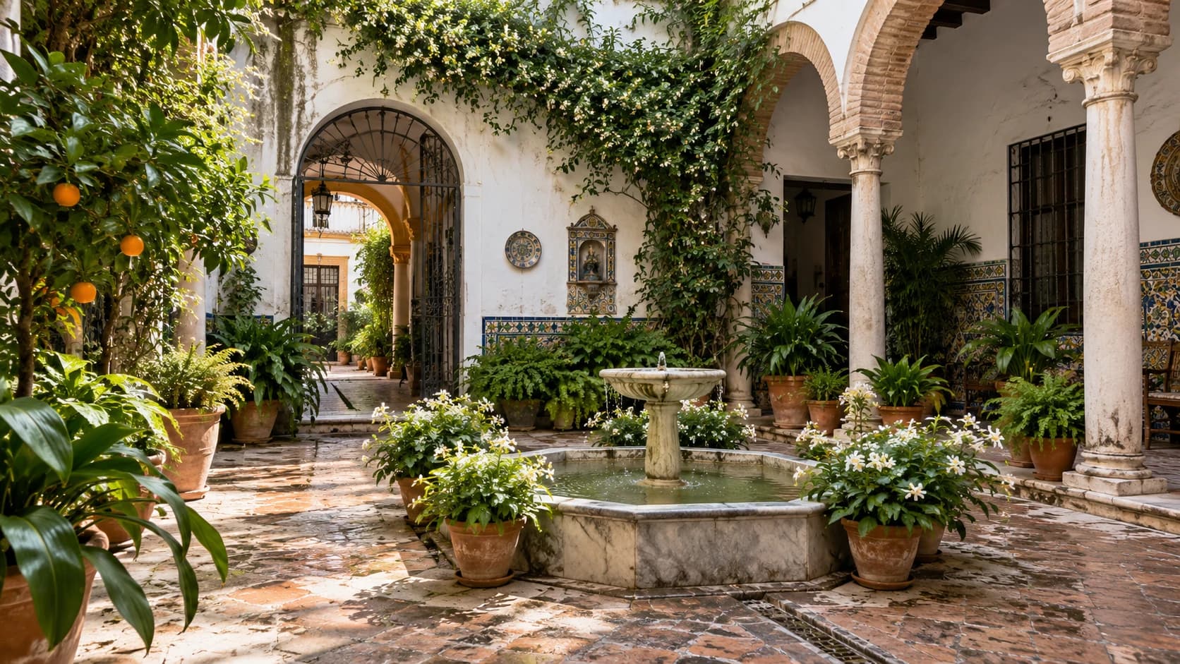 Cinco patios de Sevilla para descubrir rincones frescos con historia