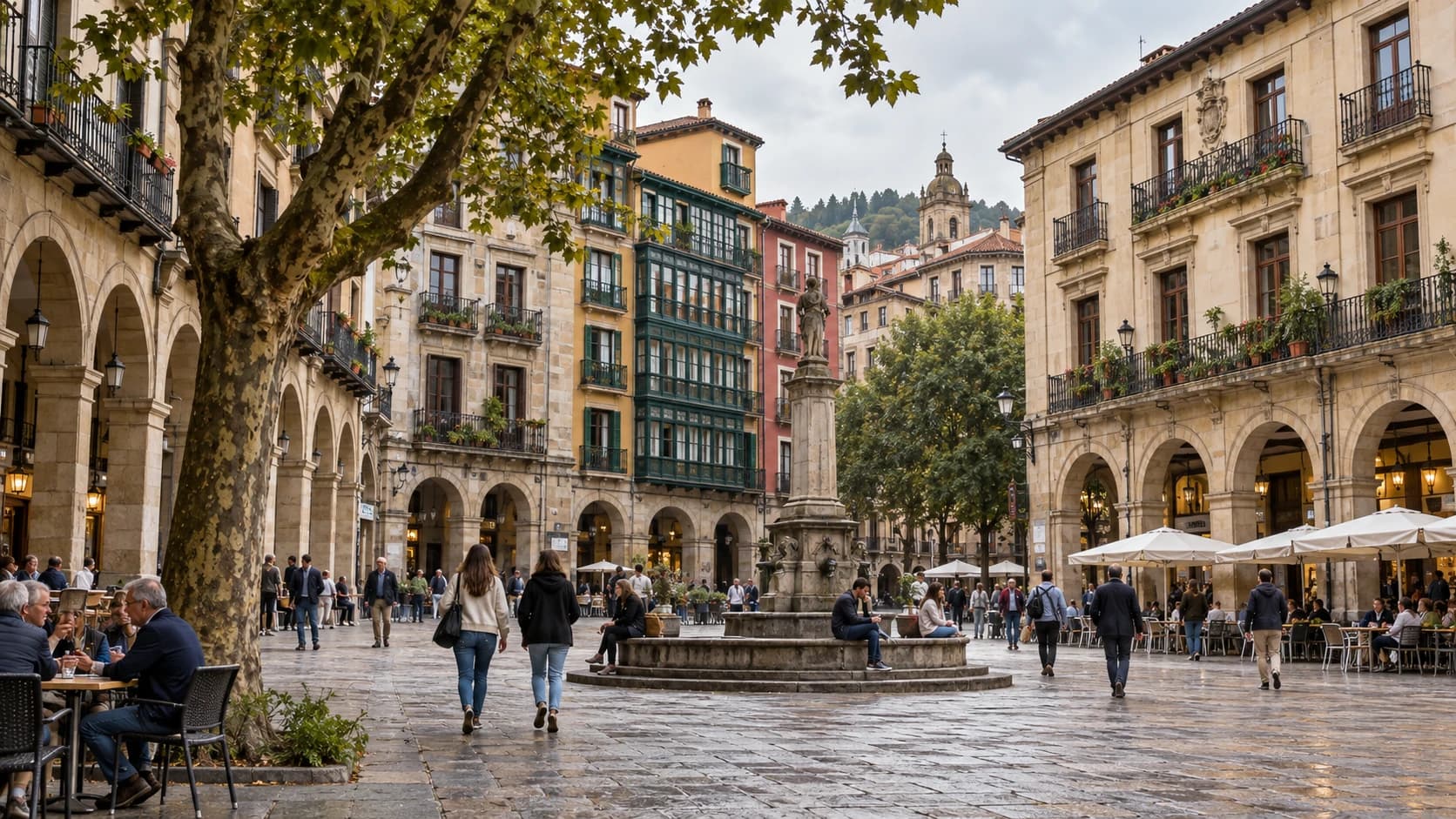 Cinco plazas históricas donde se cruzan la memoria cívica y la vida local de Bilbao