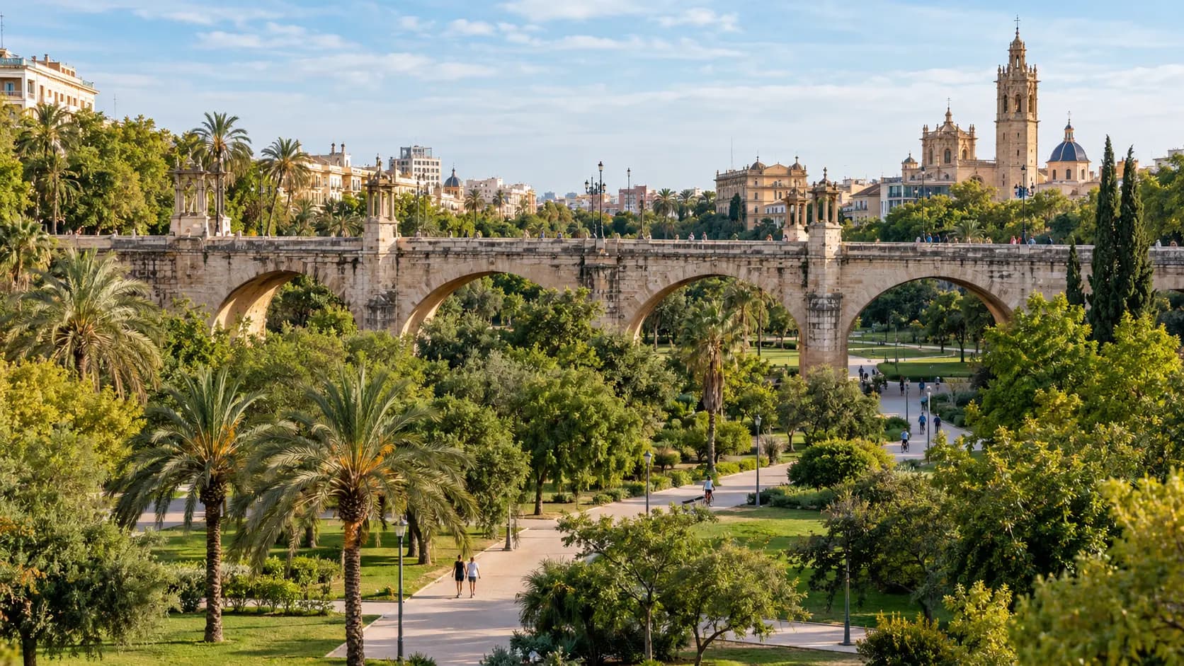 Cinco puentes históricos de Valencia para recorrer el antiguo cauce del Turia