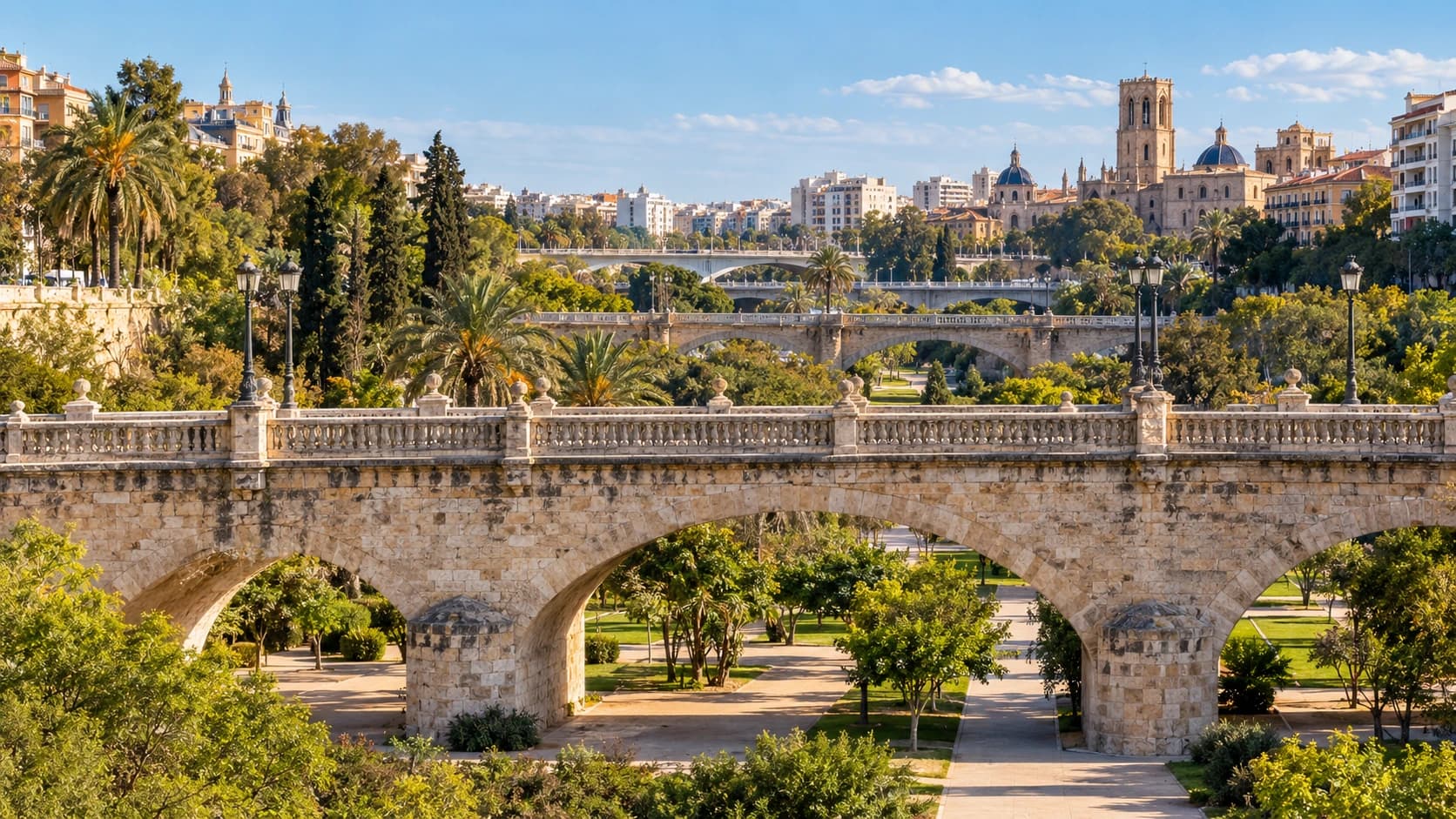 Cinco puentes históricos de Valencia para descubrir siglos de arquitectura sobre el Turia