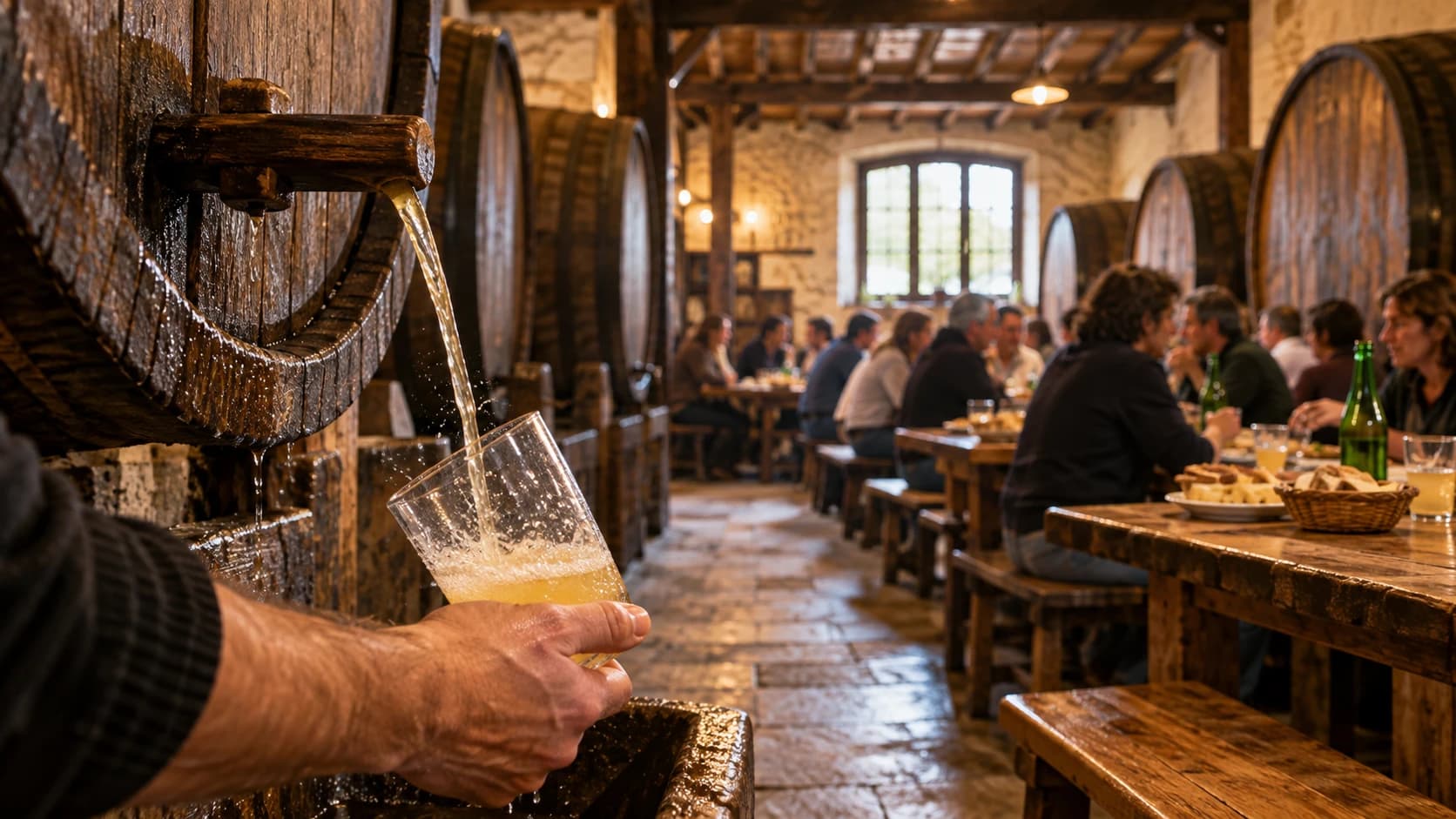 Cinco sidrerías de San Sebastián para descubrir la tradición de la sidra vasca
