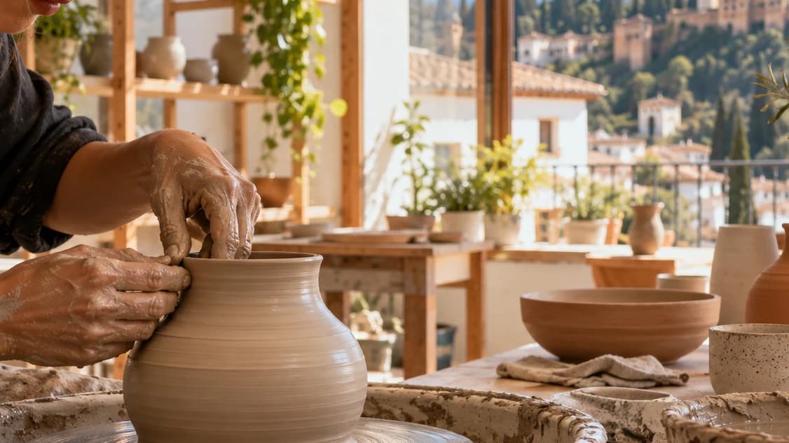 Cinco talleres de cerámica contemporánea para crear en Granada